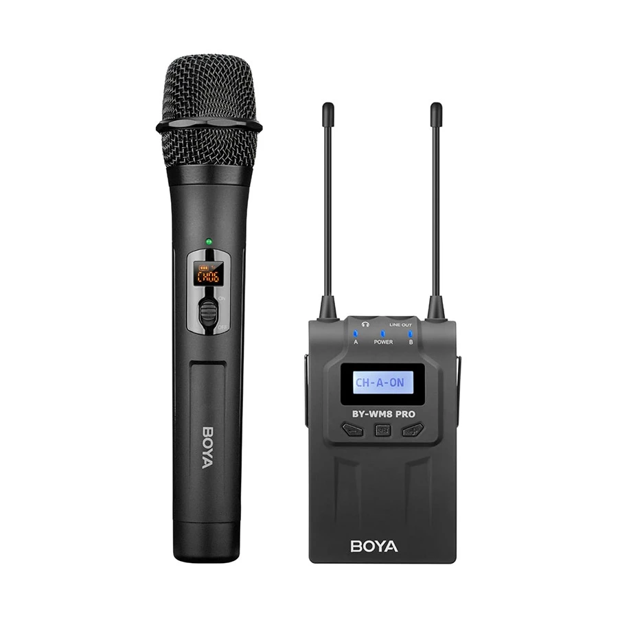 Boya BY-WM8 Pro-K3 UHF Dual-Channel Wireless Microphone