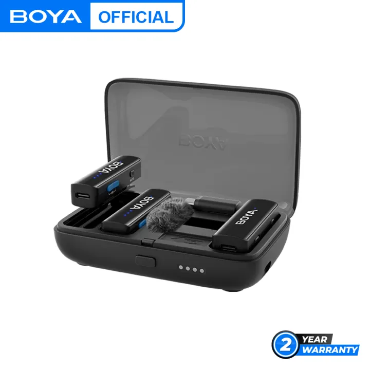 Boya Boyalink C2 3-in-1 Compact Wireless Microphone