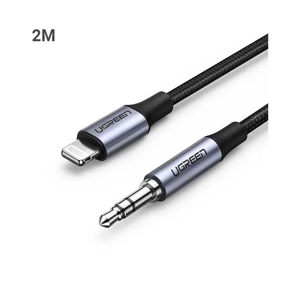 Ugreen US315 (70862) Lightning to 3.5mm Audio Cable - 2M