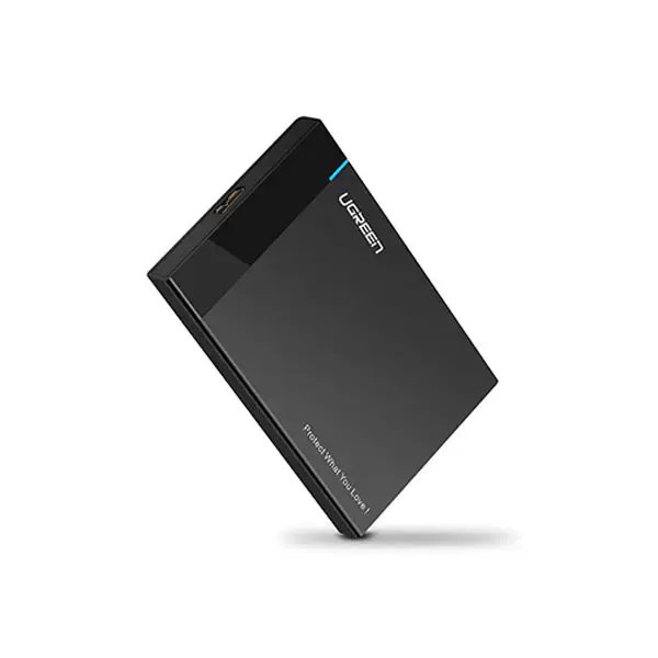 UGREEN US221 (30847) 2.5 Inch Hard Drive Enclosure with Built-in USB 3.0 Cable