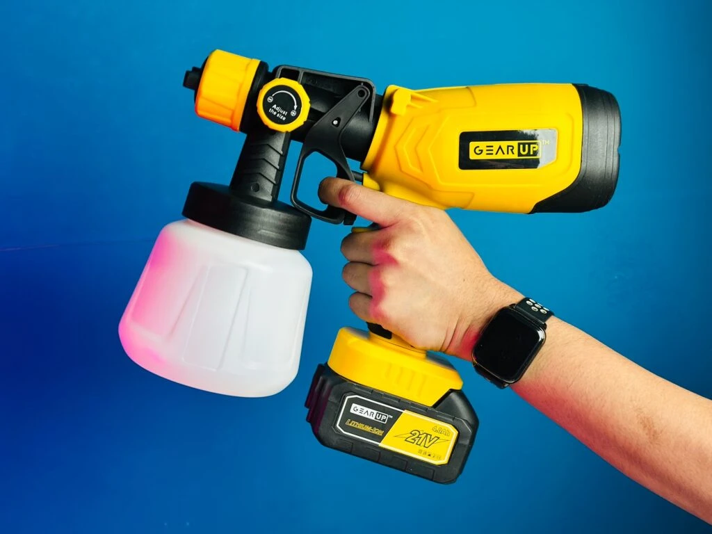 Buy GearUP Rechargeable Cordless Paint Spray Machine