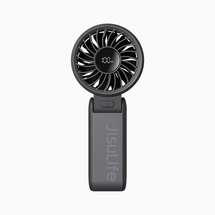 JisuLife Life7 Handheld Fan - Portable USB Rechargeable Mini Fan with Long-Lasting Battery and 3 Wind Speeds