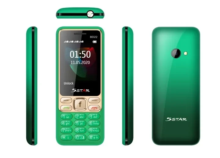 5 STAR BD22 4-SIM Feature Phone