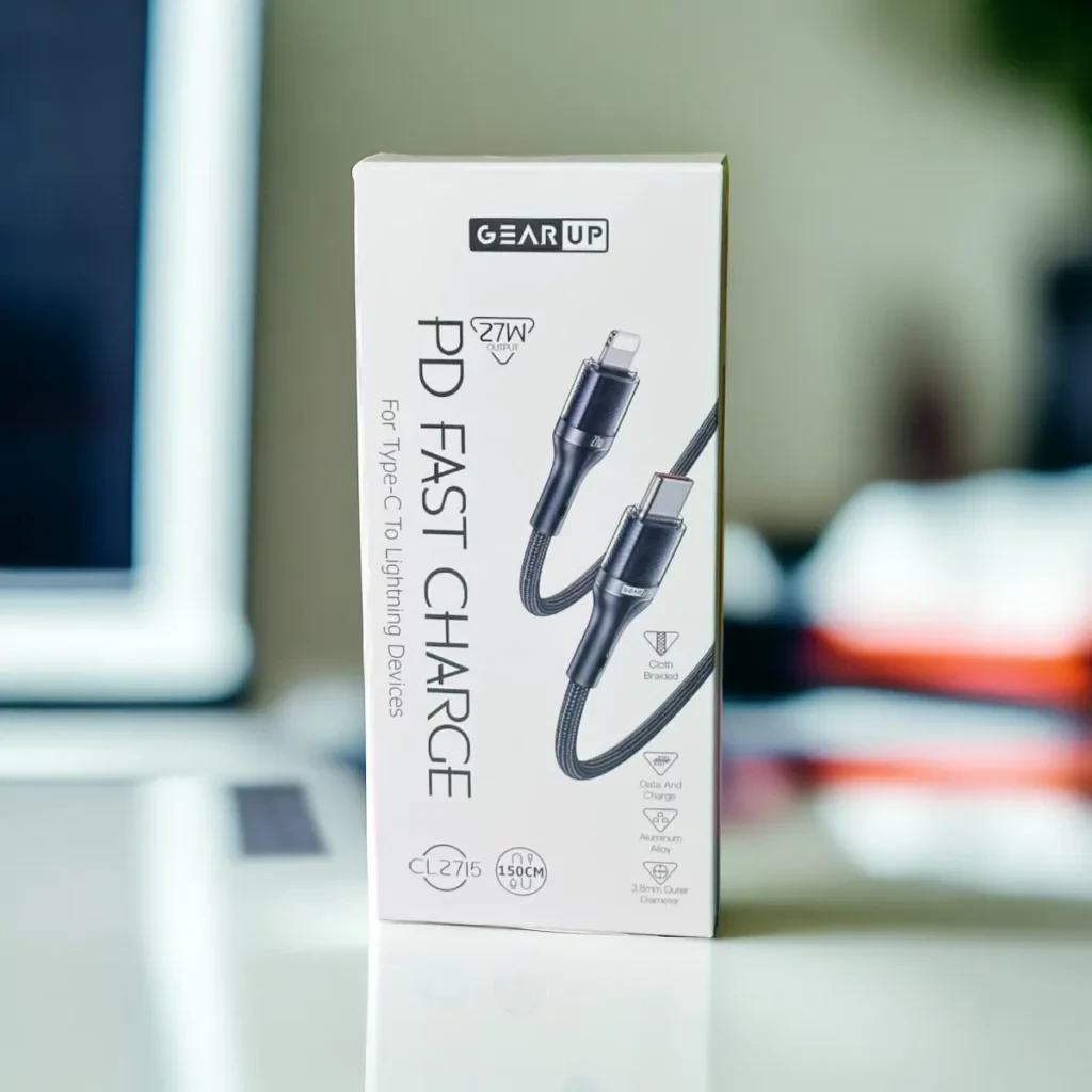 GearUP CL2715 Type-C to LIghtning Cable in Bangladesh